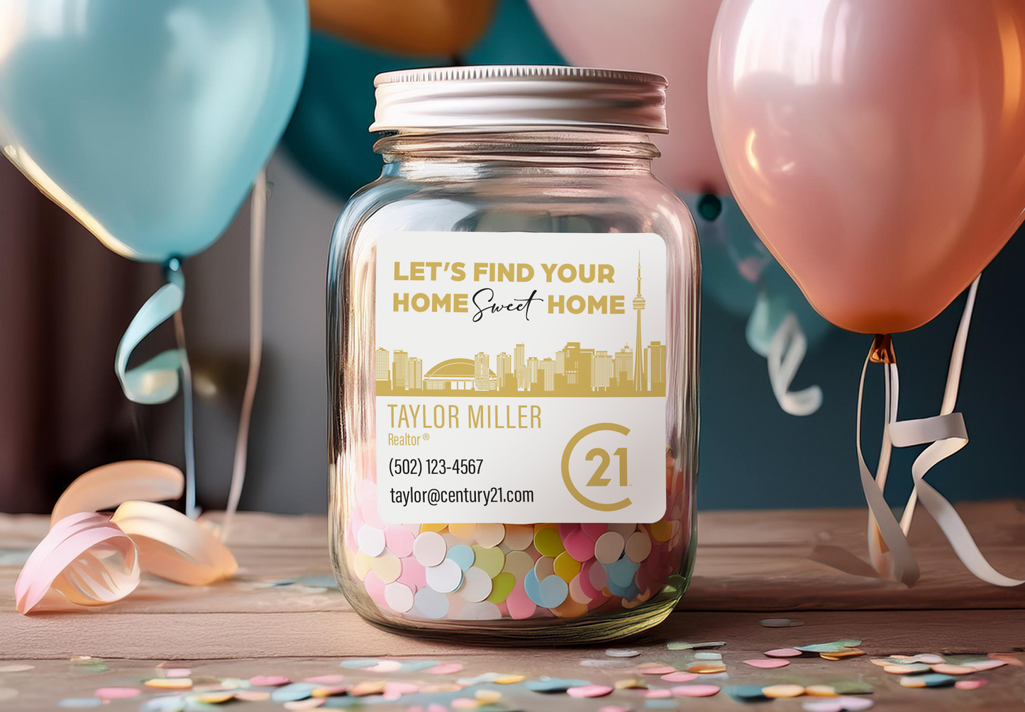 Labels  | Century 21 | Thank You Stickers