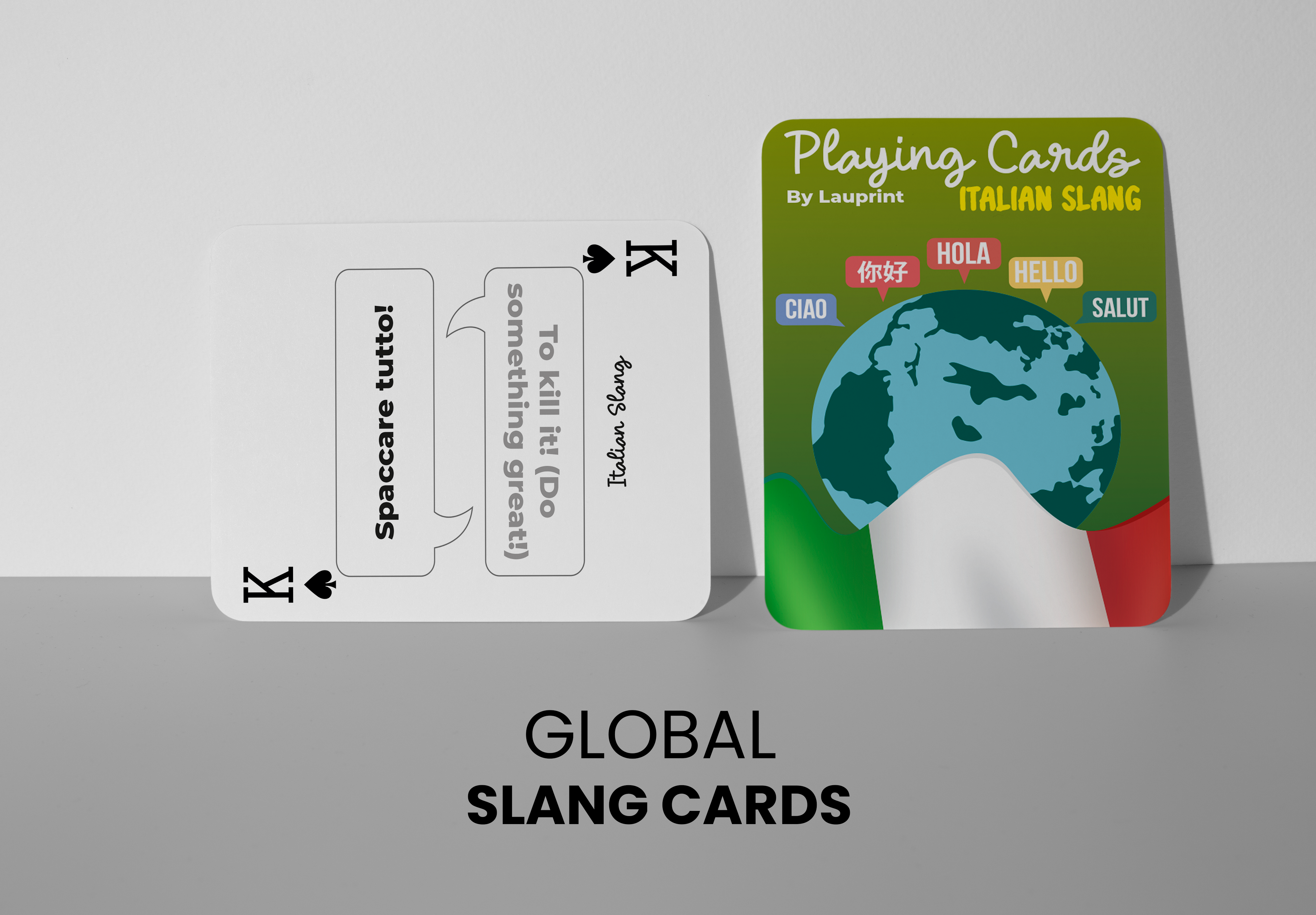 RUSH Italian Slang Generic Playing Cards