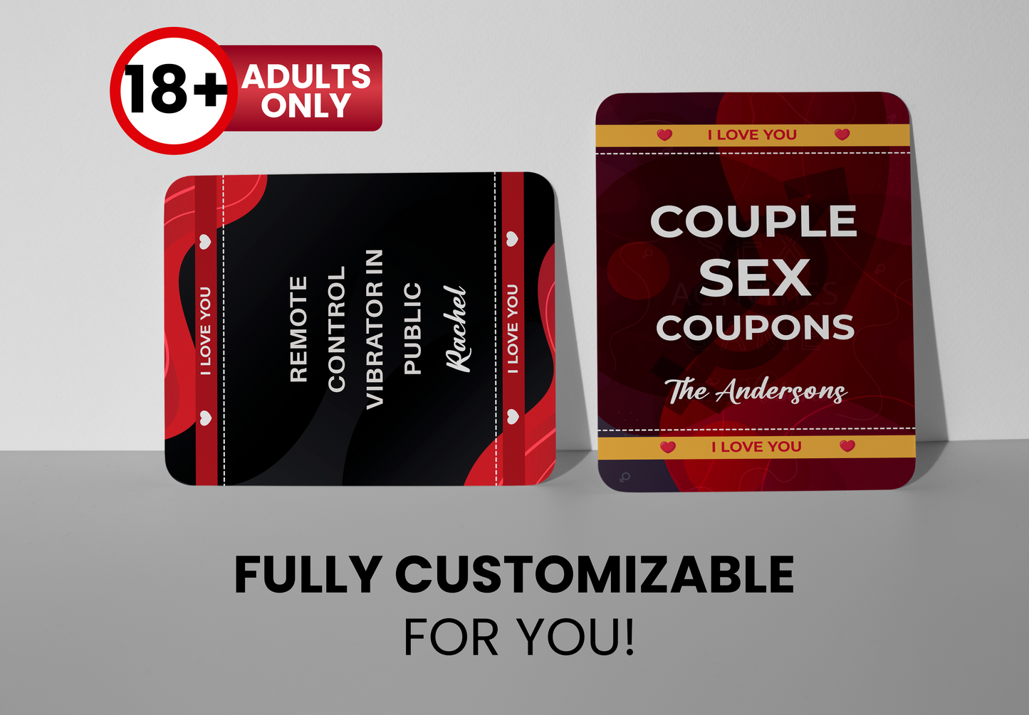 Custom Intimacy Coupons