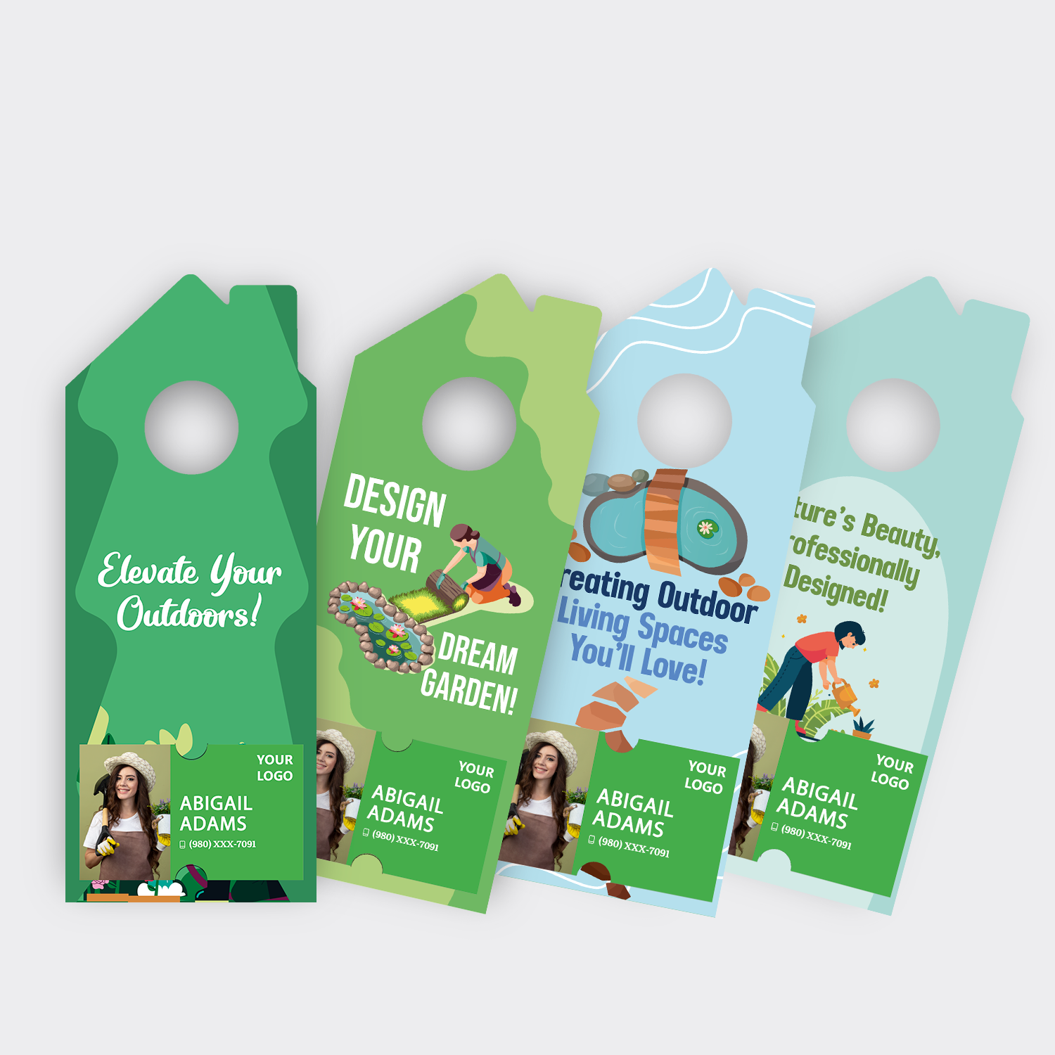 Landscape Services Door Hangers