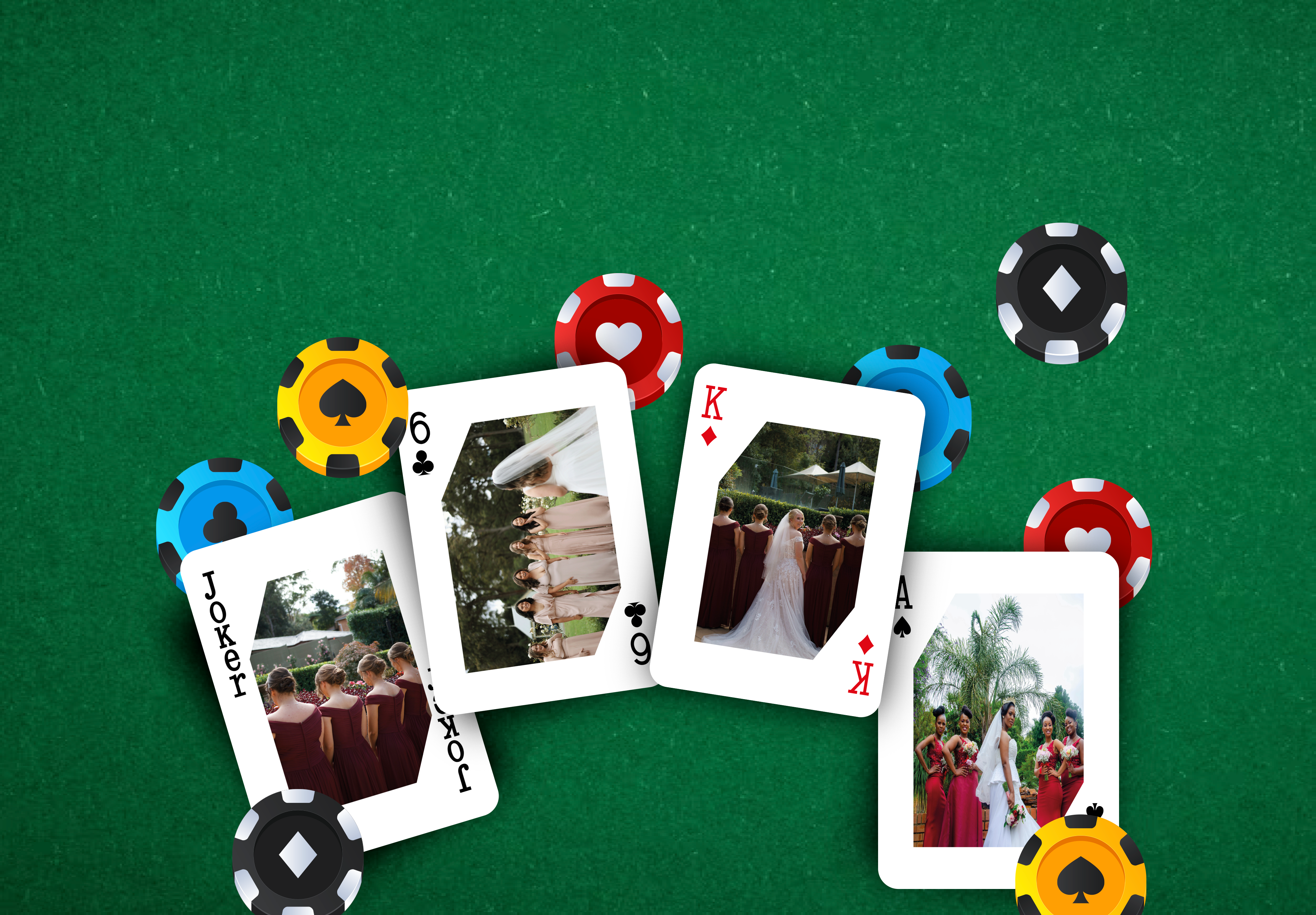 RUSH Bridesmaid Playing cards