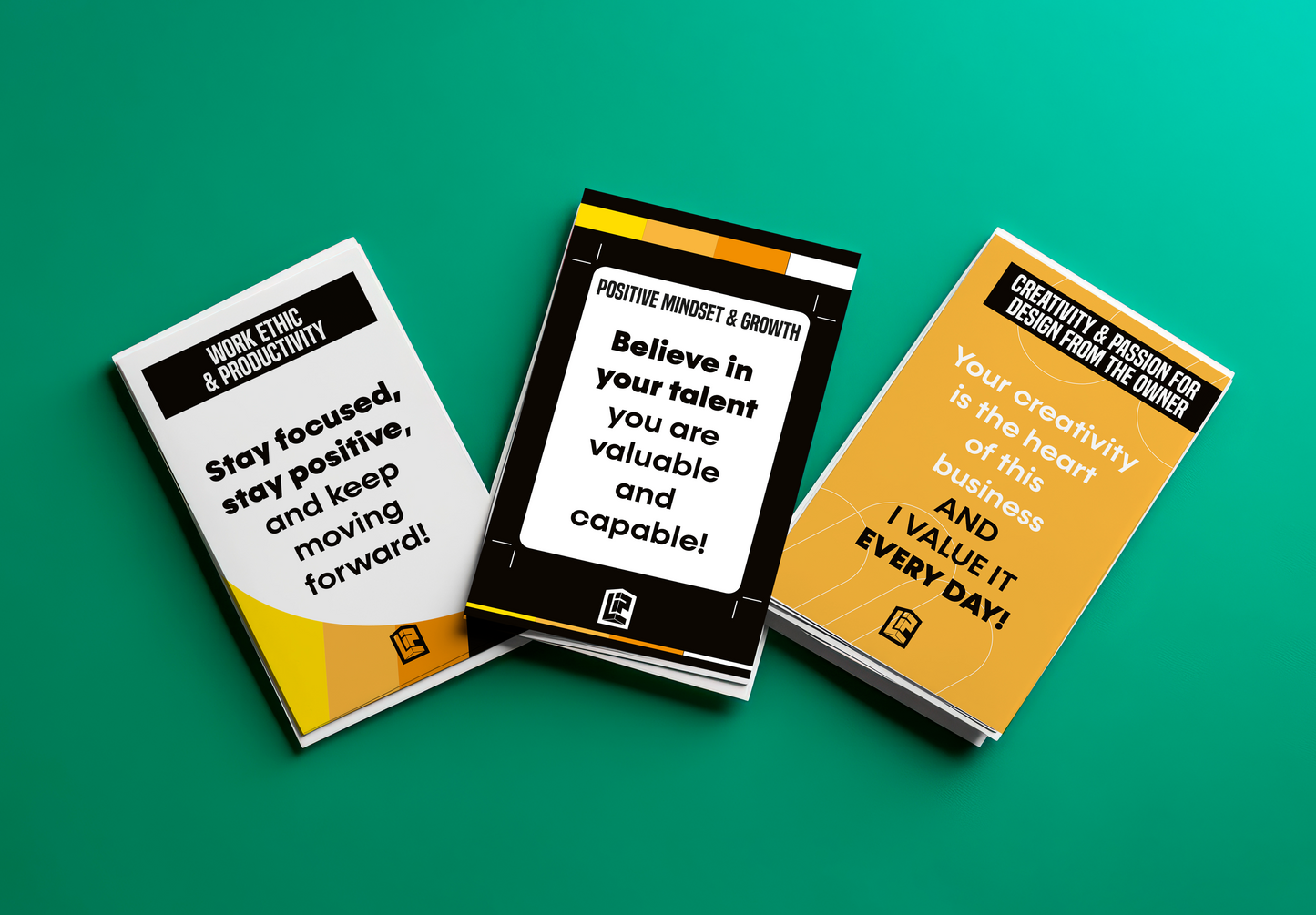 Personalized Company Quote Cards