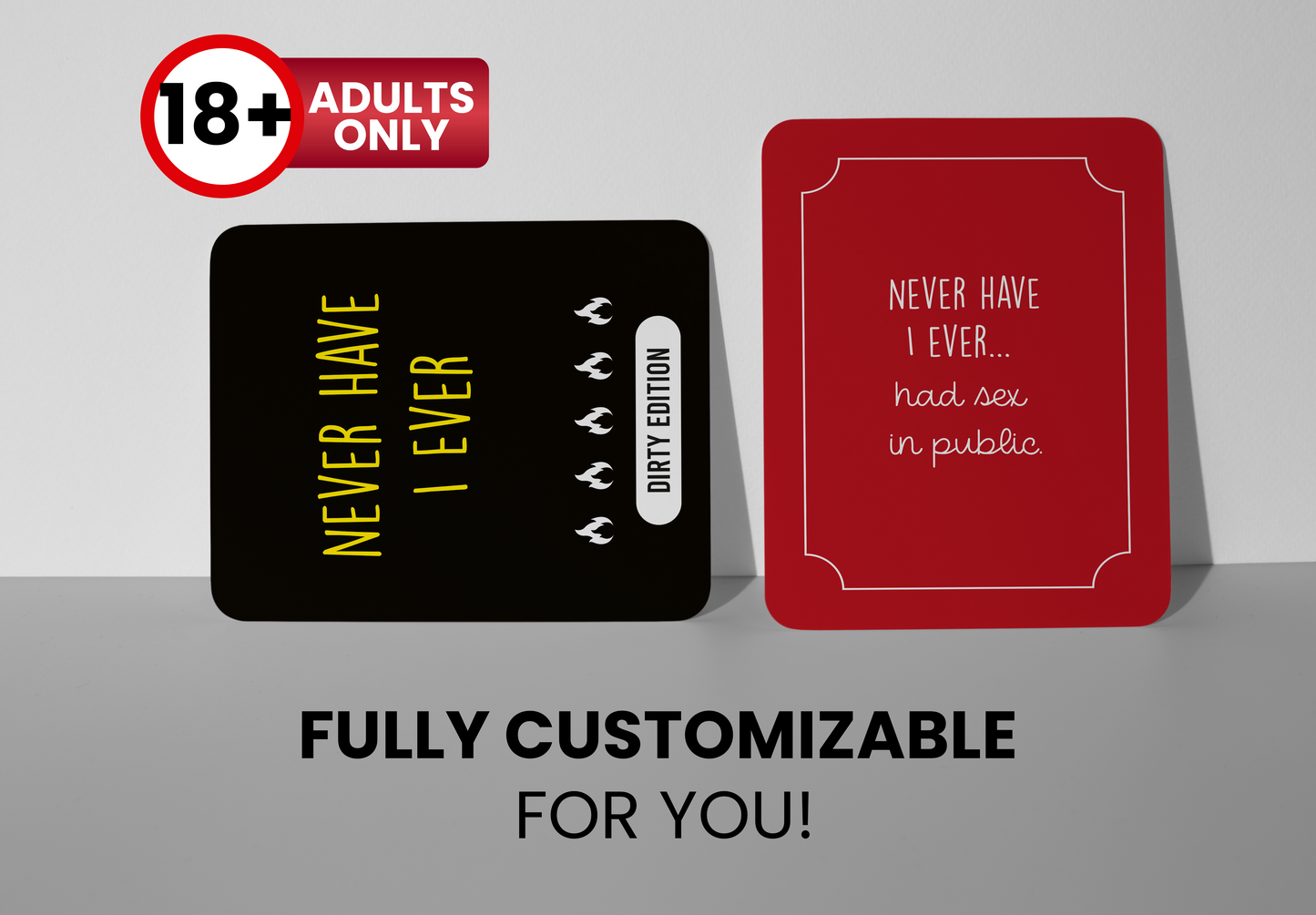 Never Have I Ever  |  Couples Edition Cards