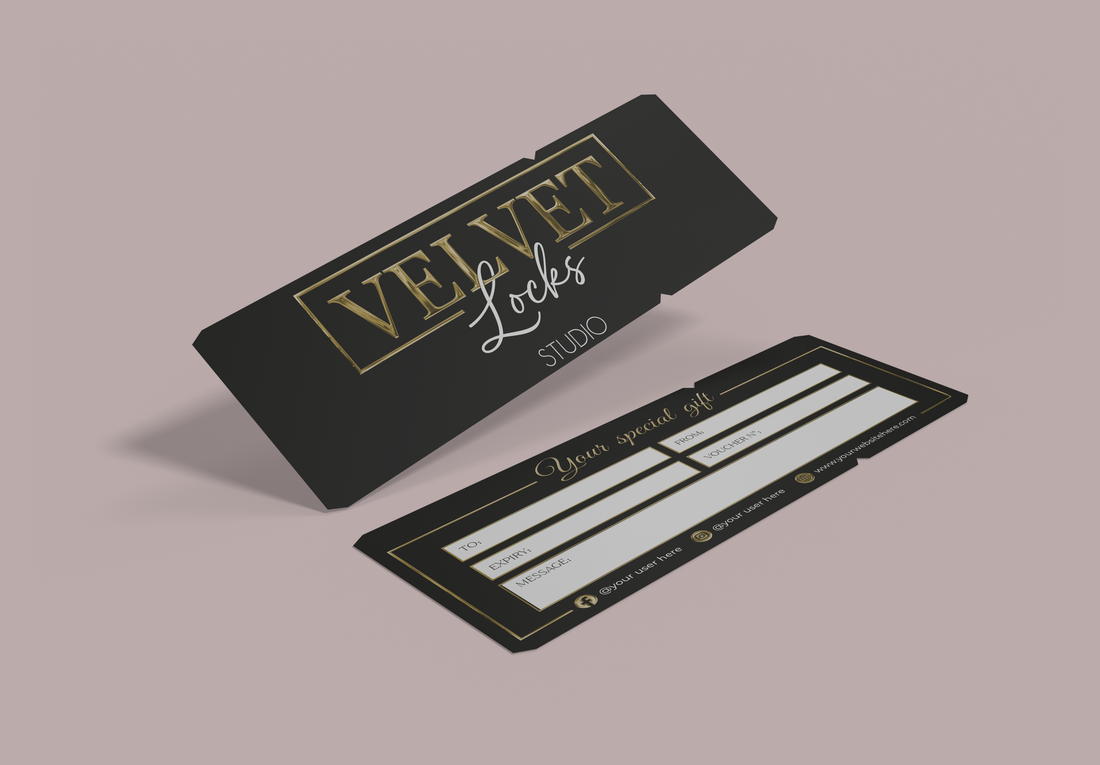 Luxury Custom Gift Certificate