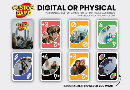 Best Friends Custom Game Playing Cards