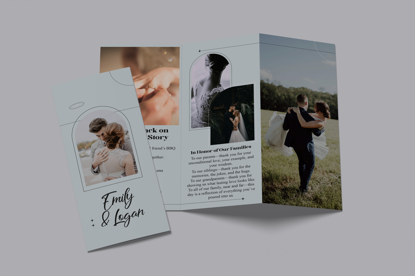 Custom Wedding Brochure