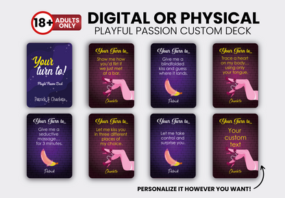 RUSH Custom Adult Explicit Card Game