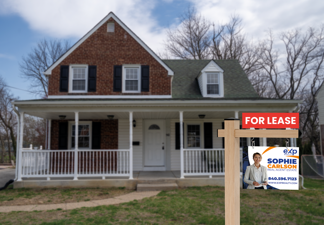 Custom real estate yard sign | Realtor Outdoor sign | eXp Realty Open House Sign