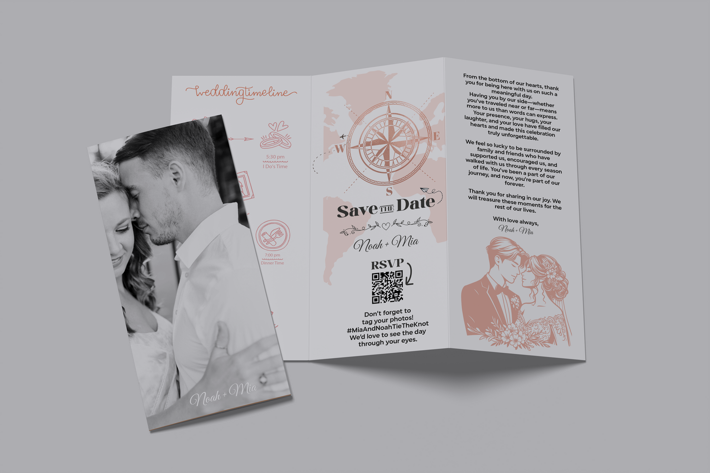 Custom Wedding Brochure