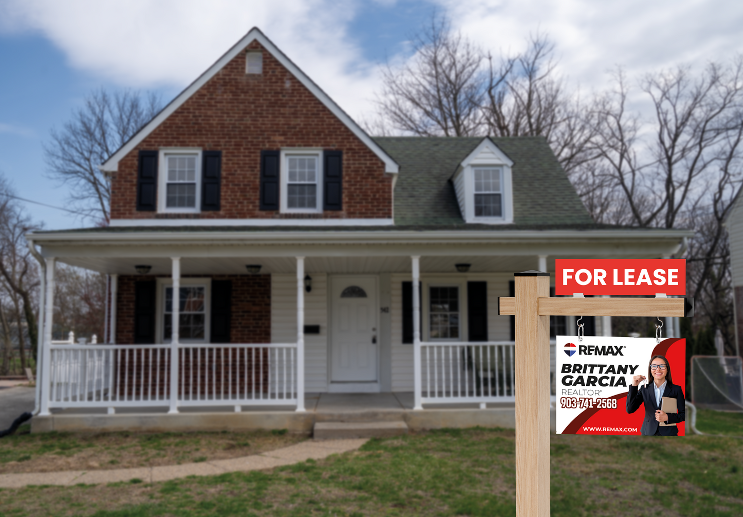 Custom real estate yard sign | Realtor Outdoor sign | REMAX Open House Sign