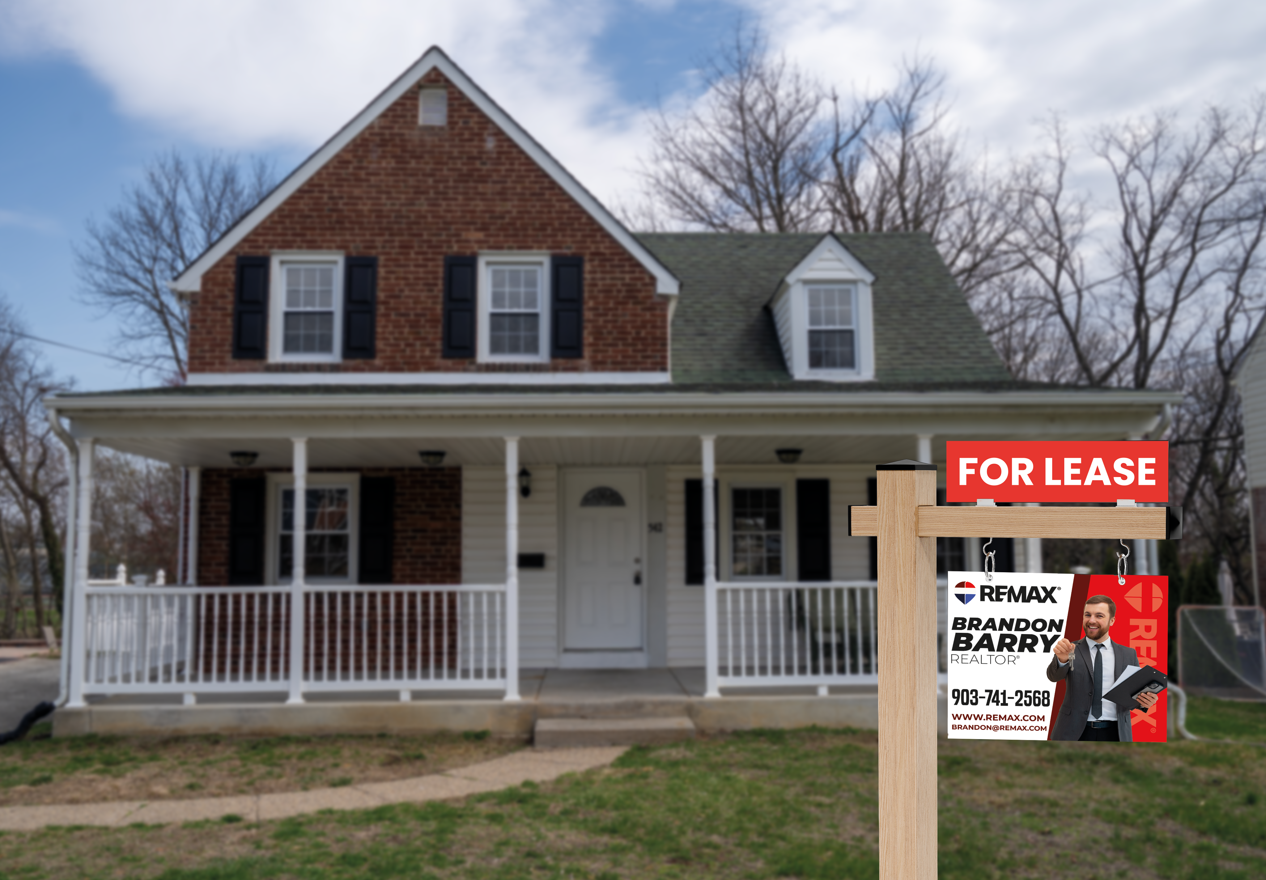 Custom real estate yard sign | Realtor Outdoor sign | REMAX Open House Sign