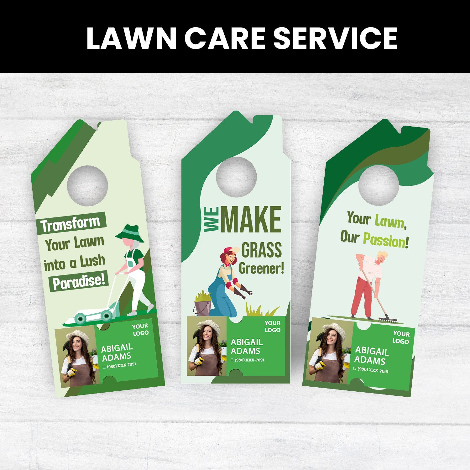 Lawn Care Door Hangers
