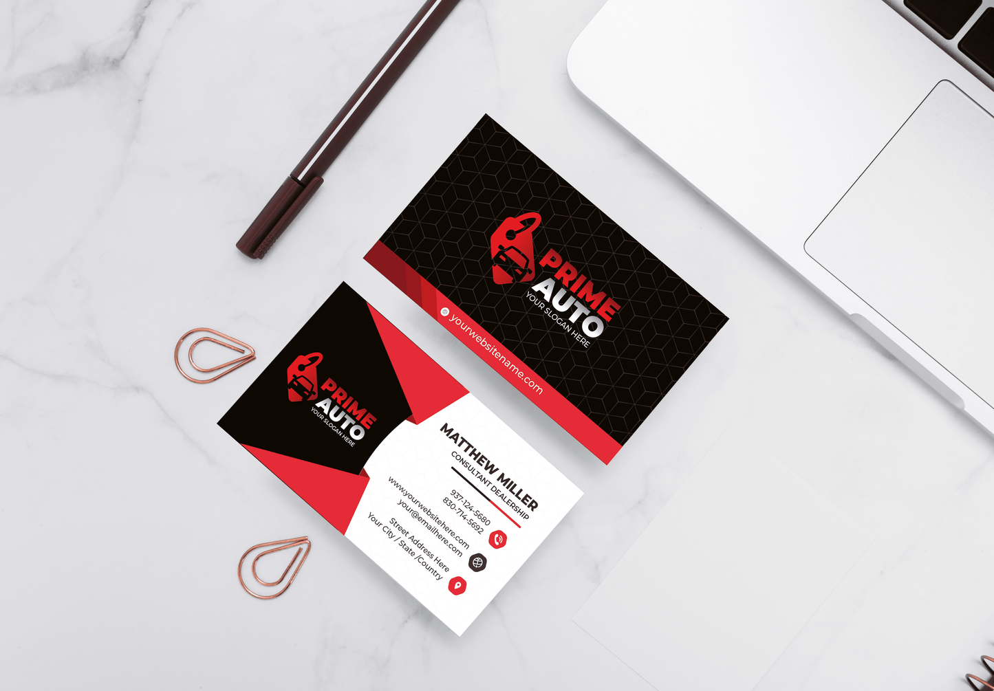 Dealerships Business Cards | Economy