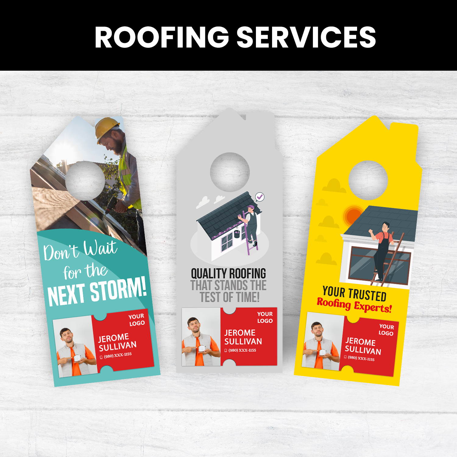 Roofing Services Door Hangers