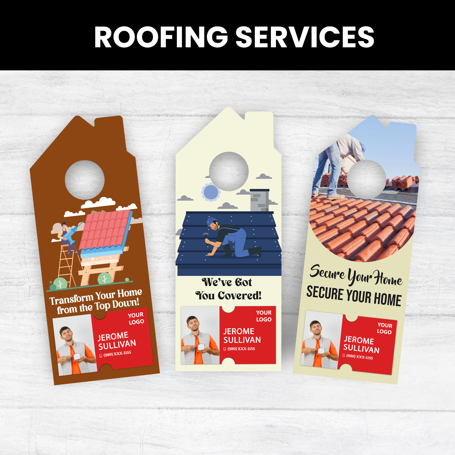 Roofing Services Door Hangers