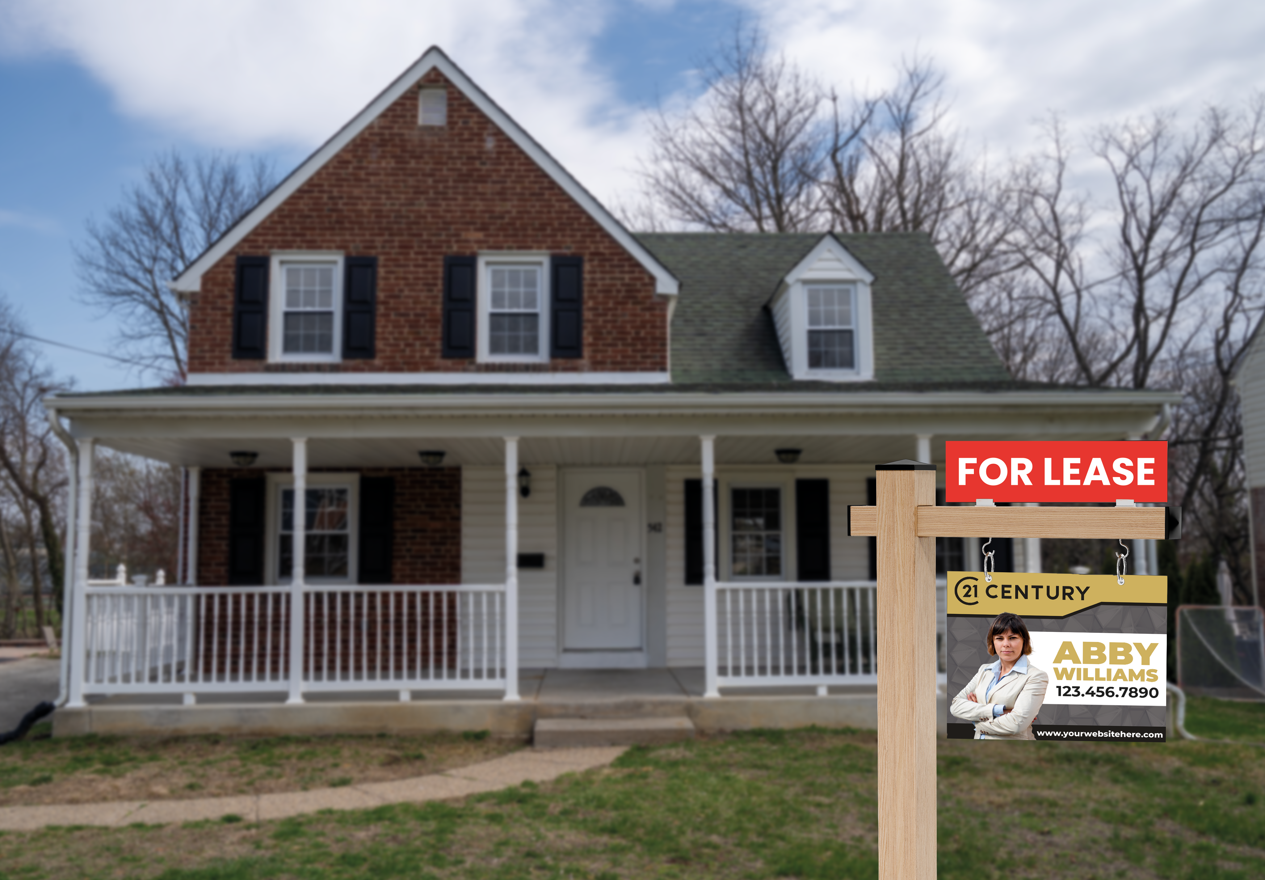Custom real estate yard sign | Realtor Outdoor sign | Century 21 Open House Sign