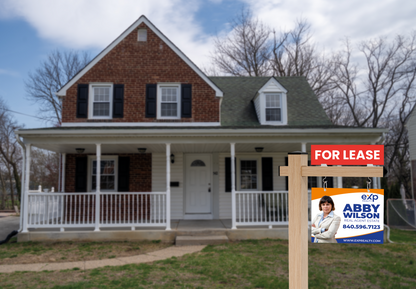 Custom real estate yard sign | Realtor Outdoor sign | eXp Realty Open House Sign