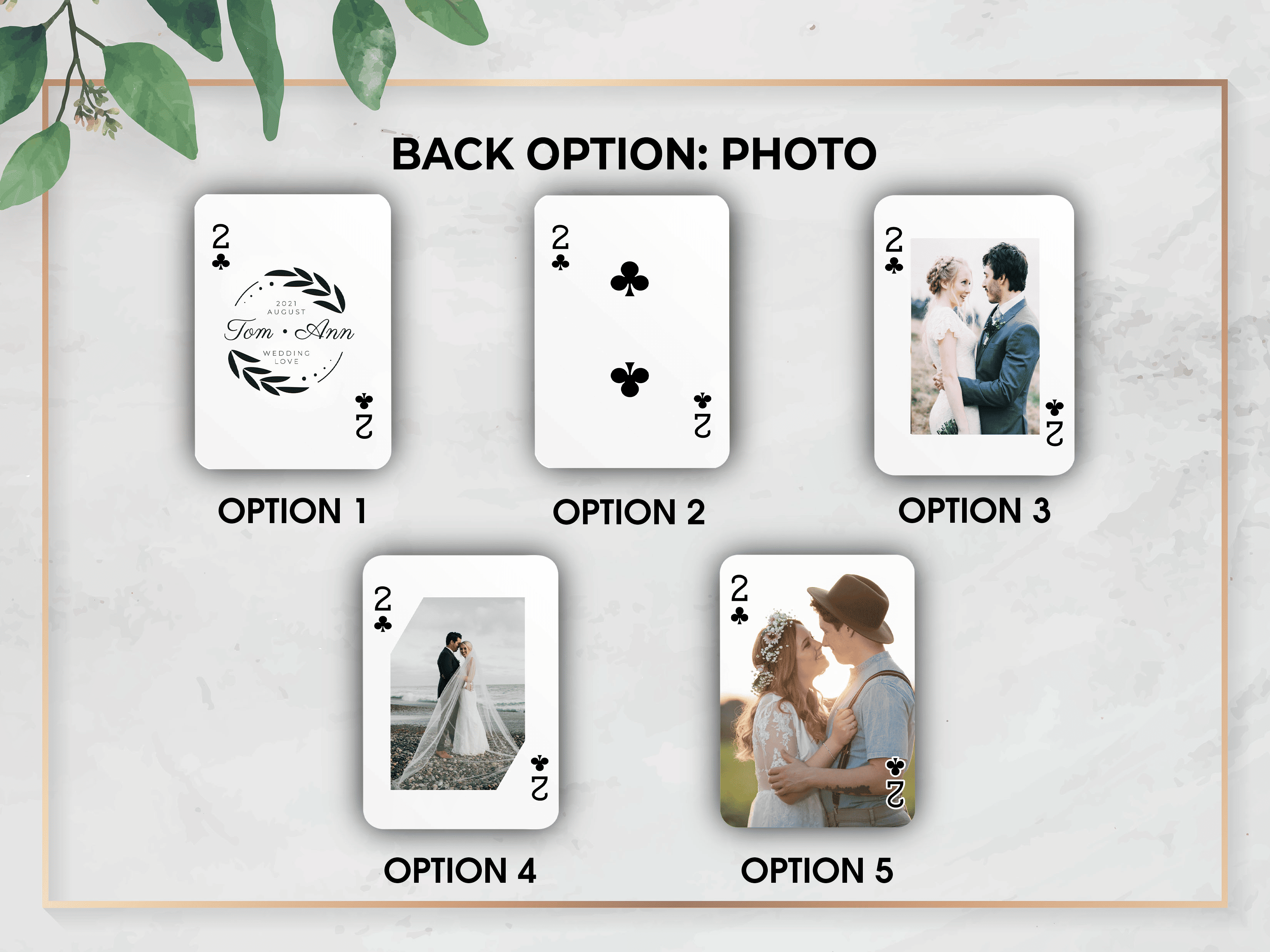 Bridesmaid |  Custom  |  Playing Cards