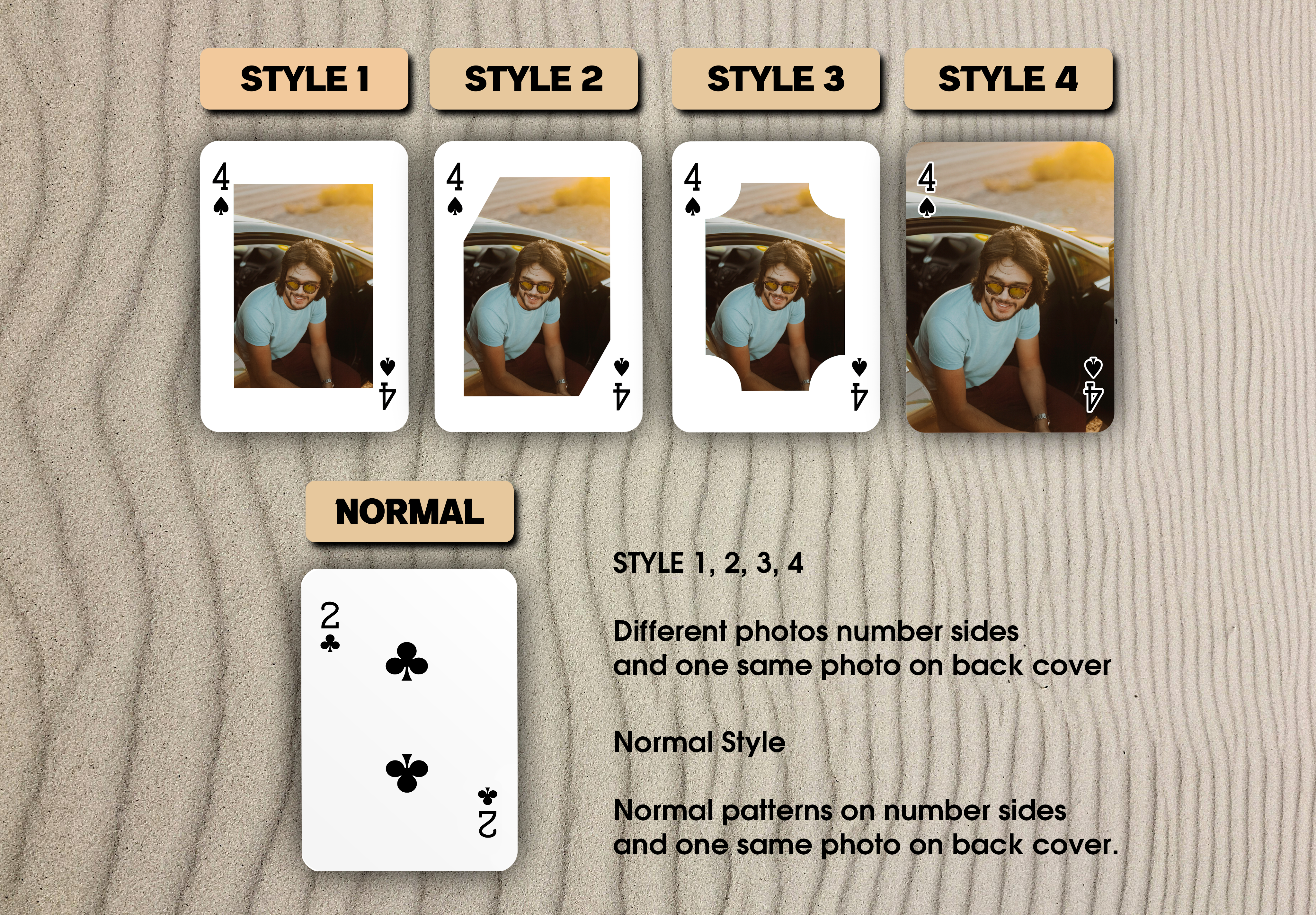 Personalized Playing Cards with Your Name