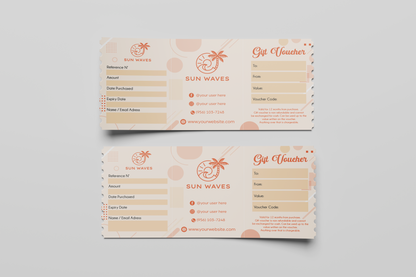 Custom Gift Certificate