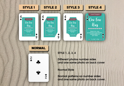 Love Coupon Cards | Love Adventure Playing Cards
