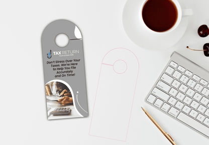 Tax Return Door Hanger