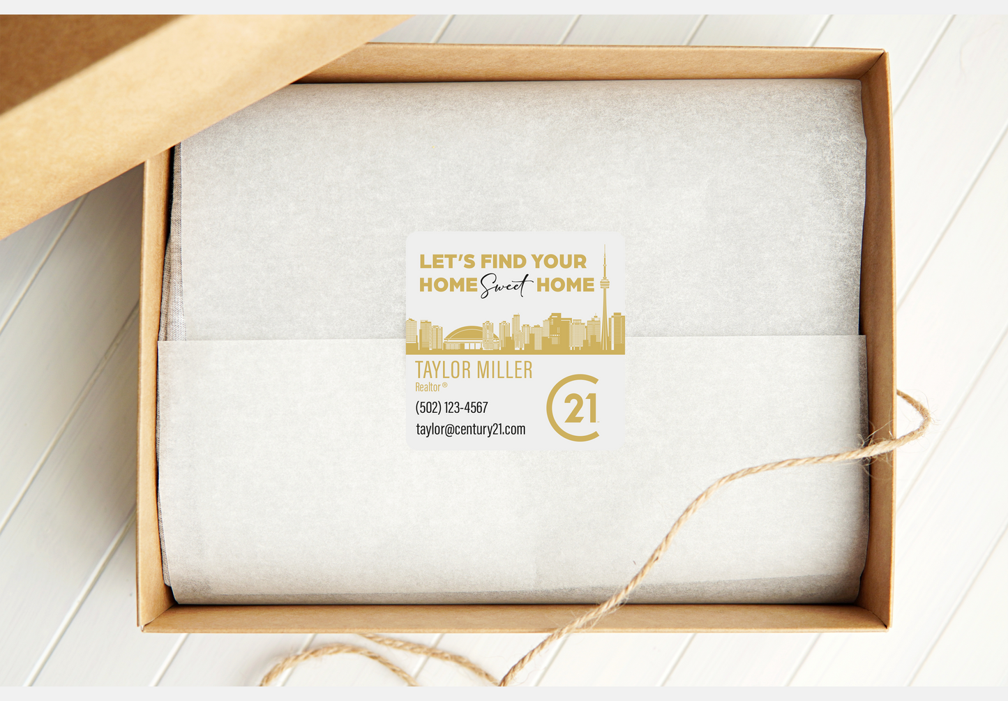 Labels  | Century 21 | Thank You Stickers