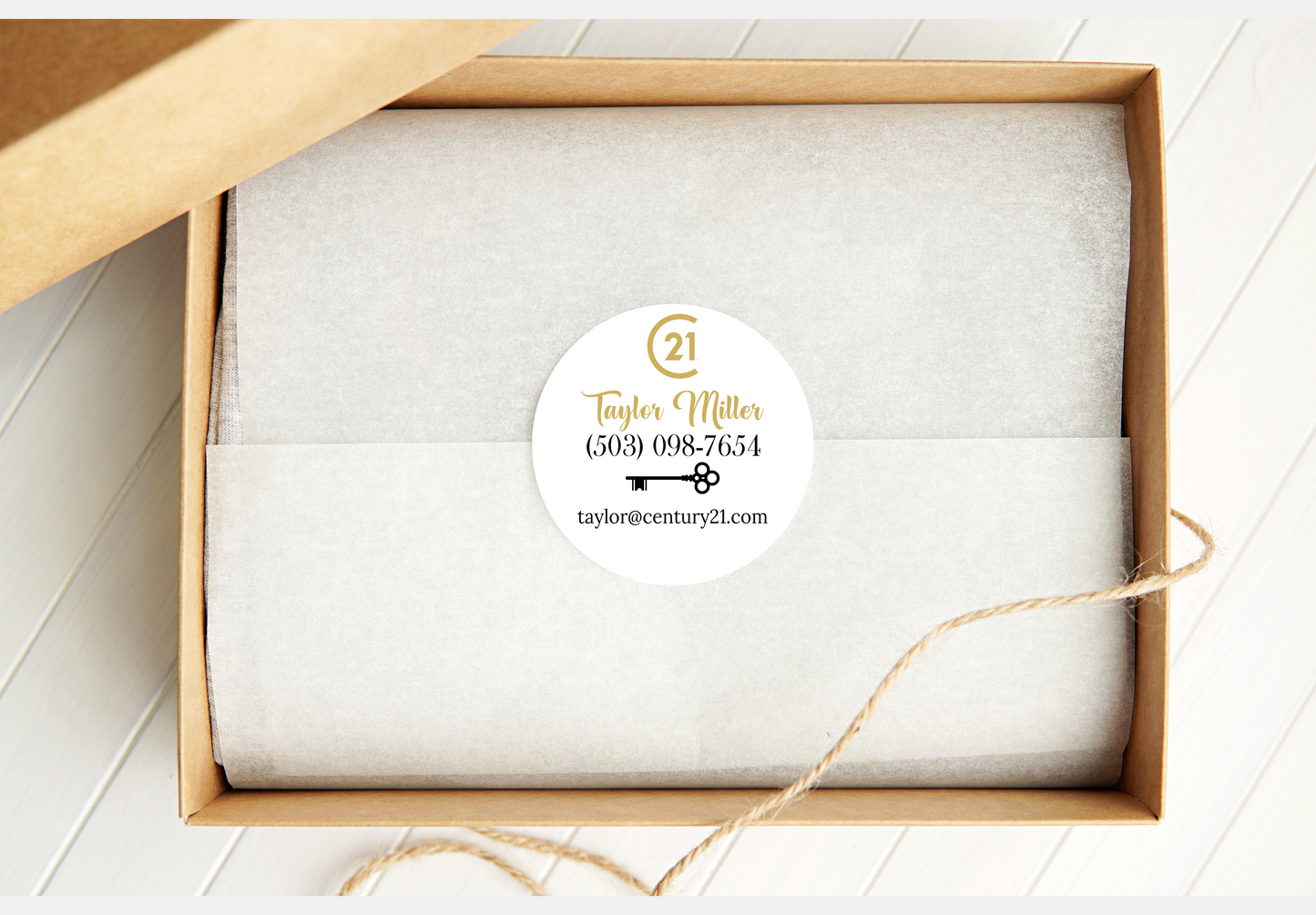 Labels  | Century 21 | Thank You Stickers