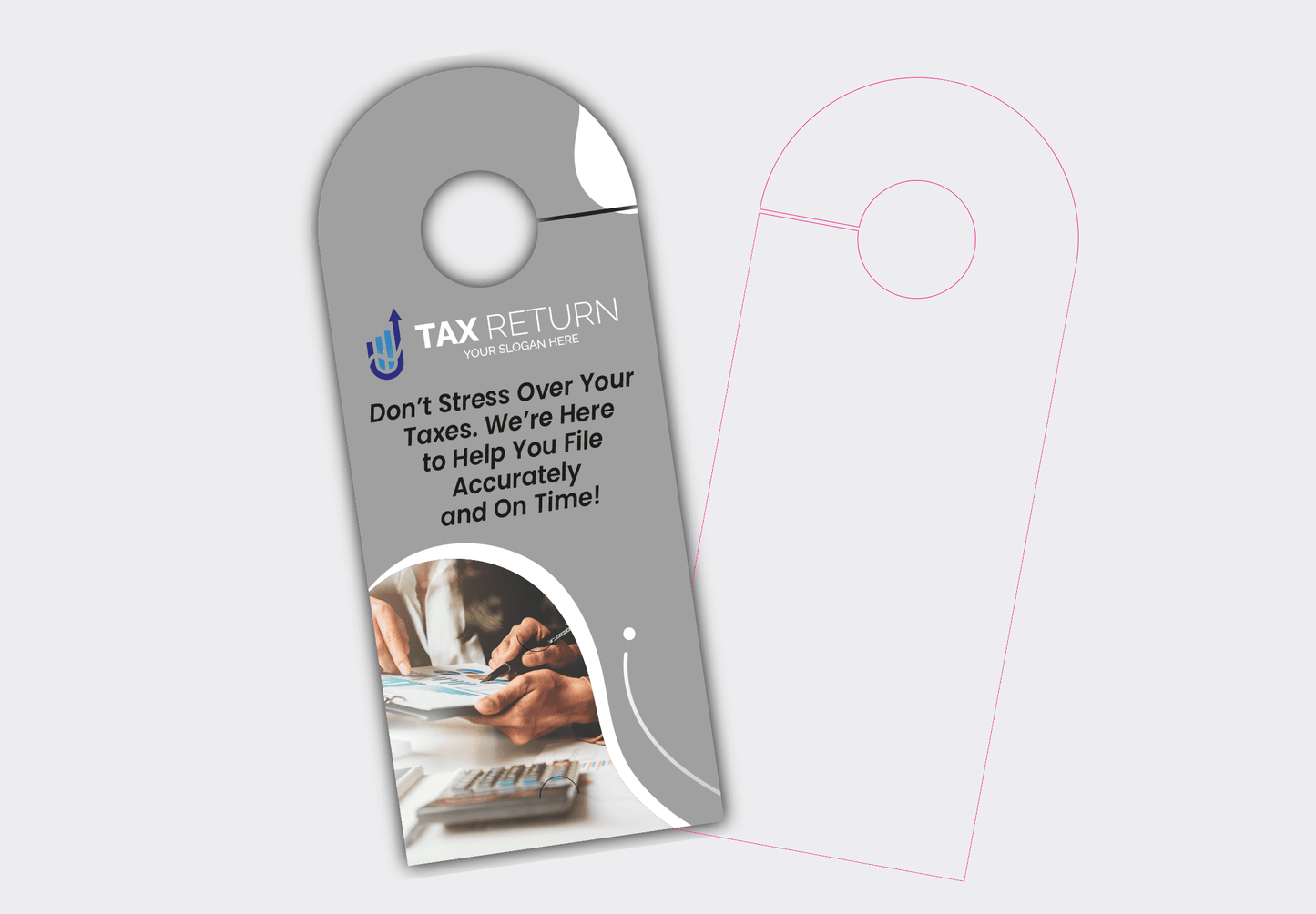 Tax Return Door Hanger