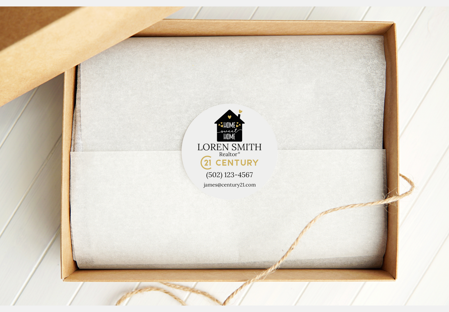 Labels  | Century 21 | Thank You Stickers