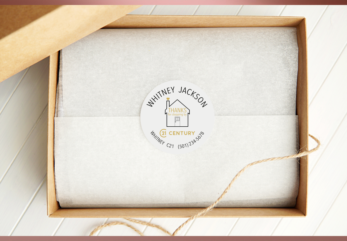 Labels  | Century 21 | Thank You Stickers
