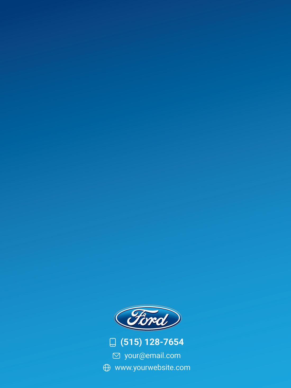 Presentation Folder for Dealership