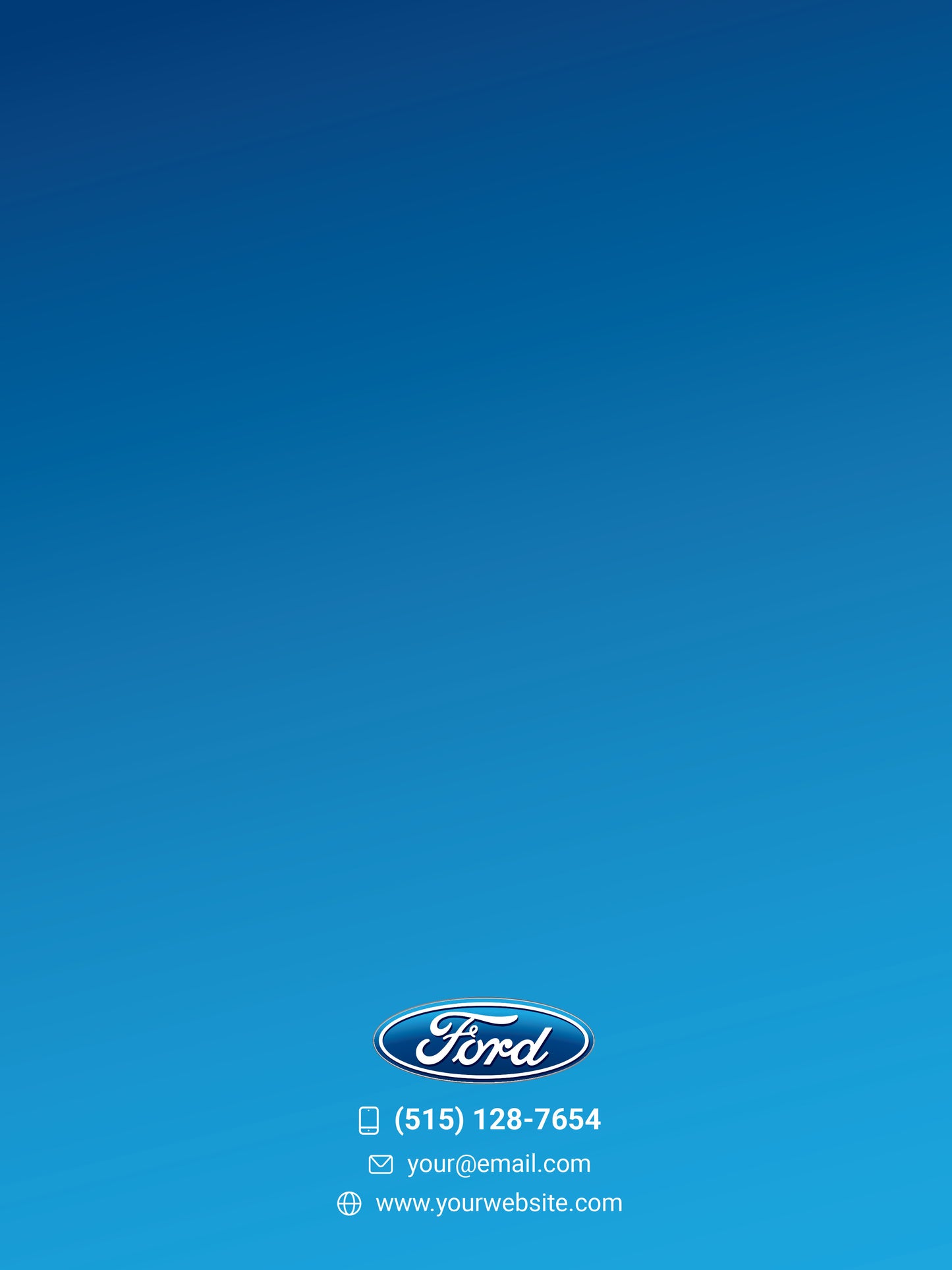 Presentation Folder for Dealership