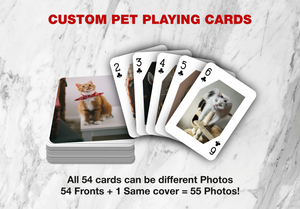 RUSH Custom Cat Playing Card Deck