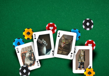 Load image into Gallery viewer, RUSH Custom Cat Playing Card Deck
