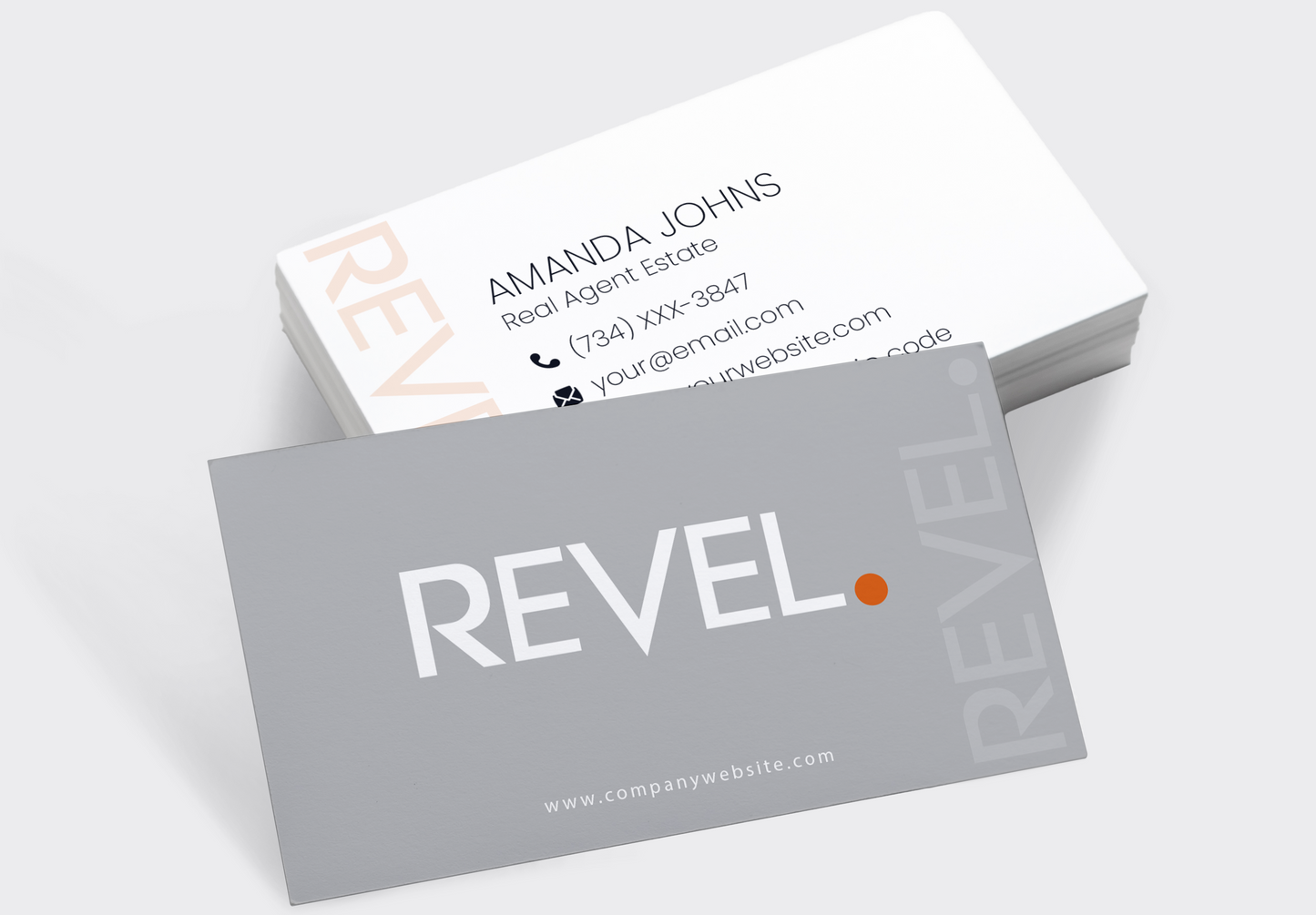 REVEL Business Cards Economy