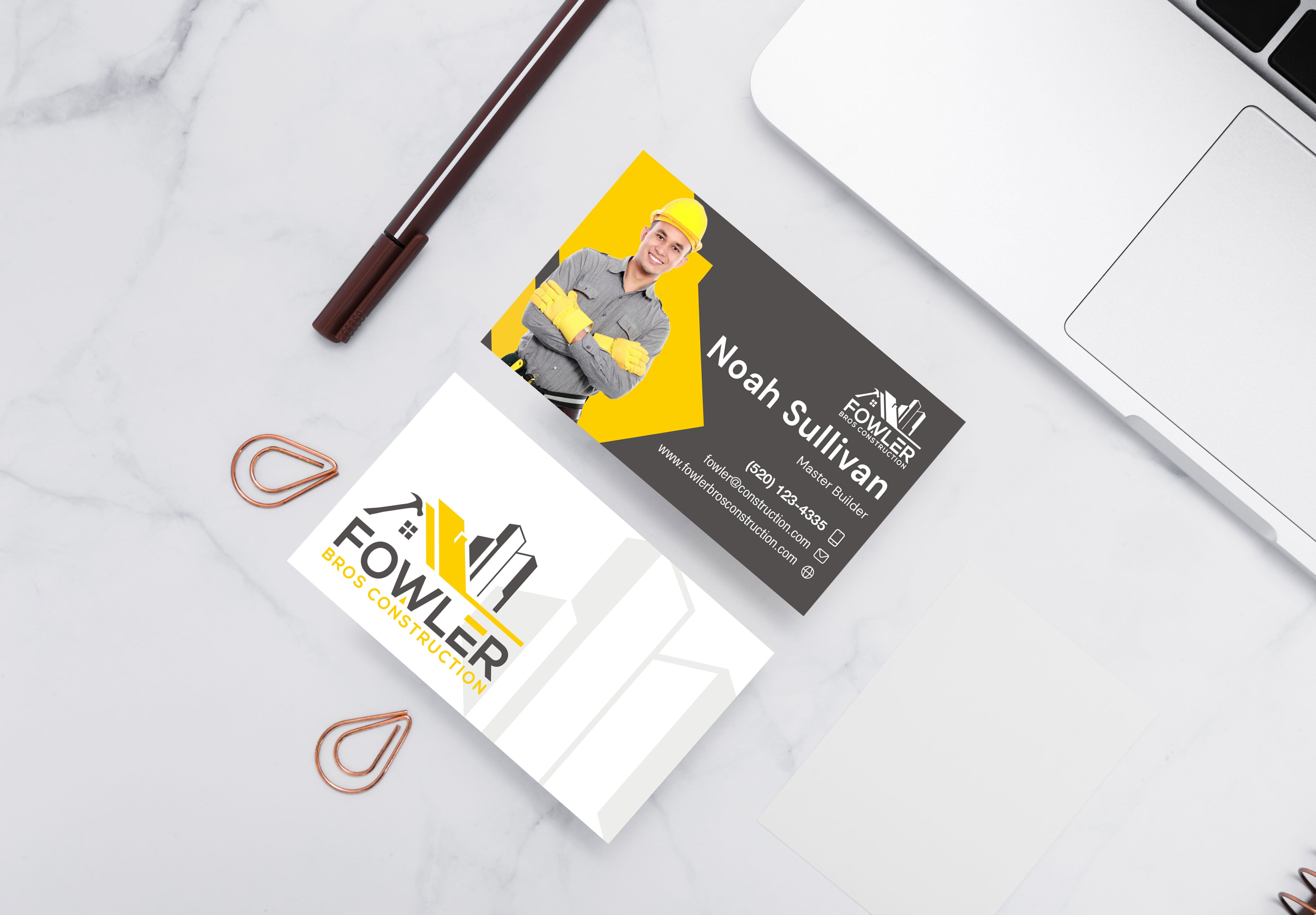 Builders Economy Business Cards