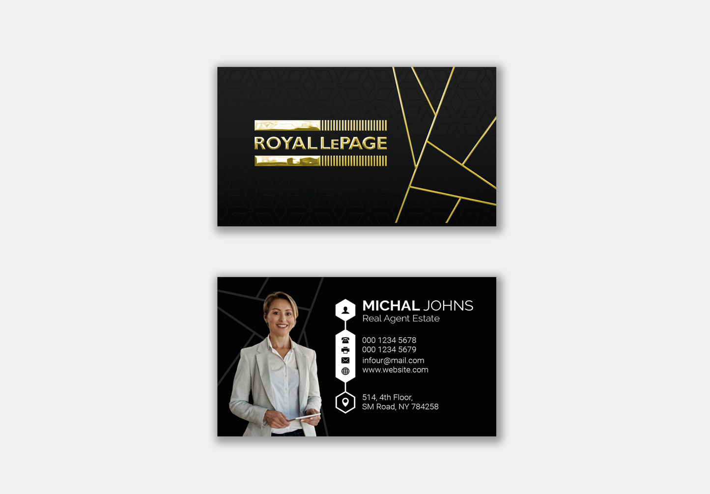 Business Cards Luxury | Royal LePage