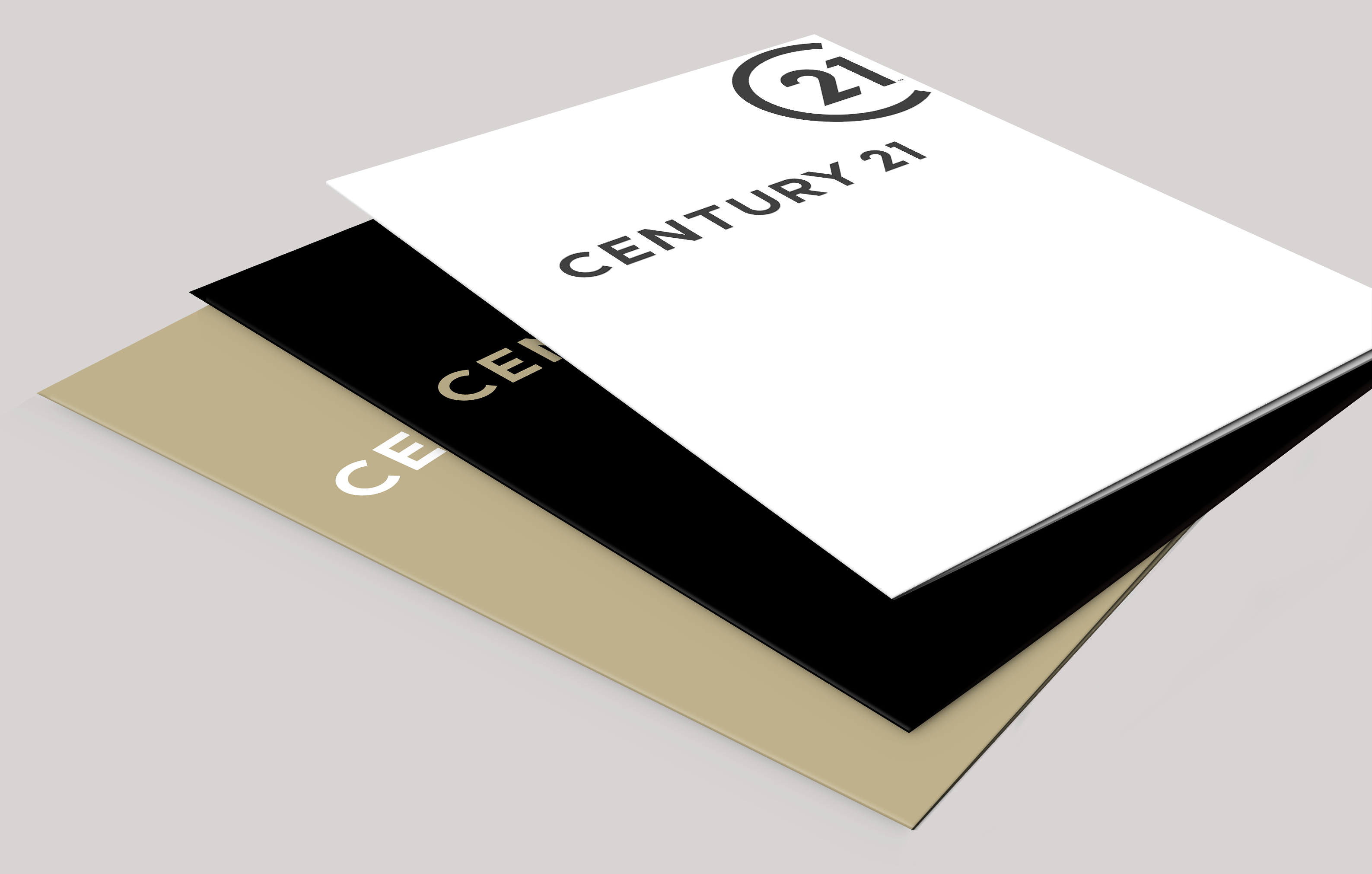 Pack  25 Presentation Folders Century 21  | Generic | Economy