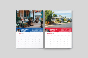 Remax Printed 2024 Wall Calendar - Personalized Calendar -  12 Month Calendar -  A Year of Your Own Photos - Perfect Christmas Gift