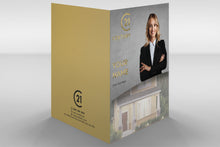 Load image into Gallery viewer, Century 21 Custom Luxury Presentation Folder Printing With Embossed Foil - 010
