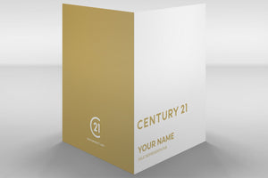 Century 21 Custom Presentation Folder Printing with Soft touch laminating - 001