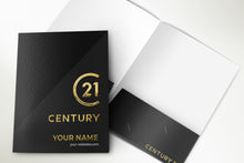 Load image into Gallery viewer, Century 21 Custom Luxury Presentation Folder Printing With Embossed Foil - 002
