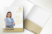 Load image into Gallery viewer, Century 21 Custom Presentation Folder Printing with Soft touch laminating - 005
