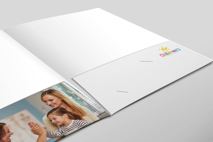 Presentation Folders | Custom | Marketing For Pediatrician | Luxury
