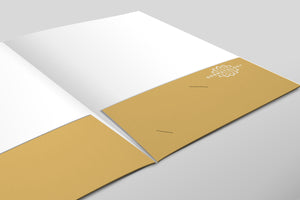 Dermatology  Velvet Presentation Folder,Custom Design With Your Logo.FREE Graphic Design included, Velvet Laminating, dermatology printing