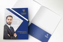 Load image into Gallery viewer, Coldwell Banker Custom Luxury Presentation Folder Printing With Embossed Foil - 003
