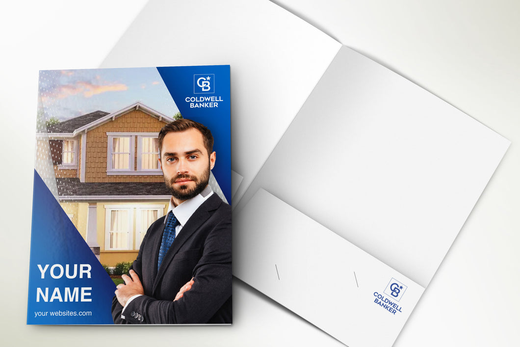 Coldwell Banker Custom Presentation Folder Printing