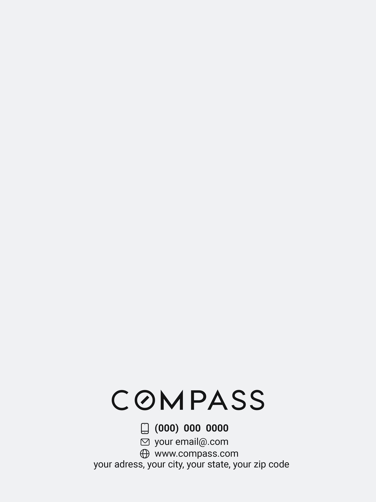 Presentation Folder Compass | Custom | Luxury
