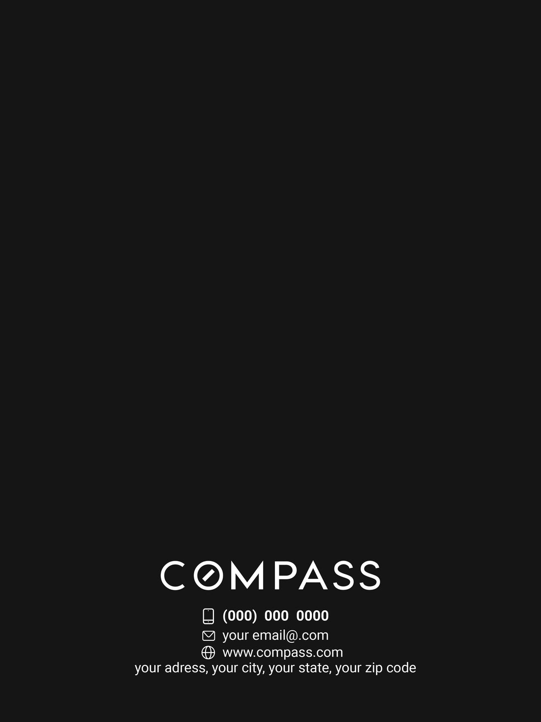 Presentation Folder Compass | Custom | Luxury